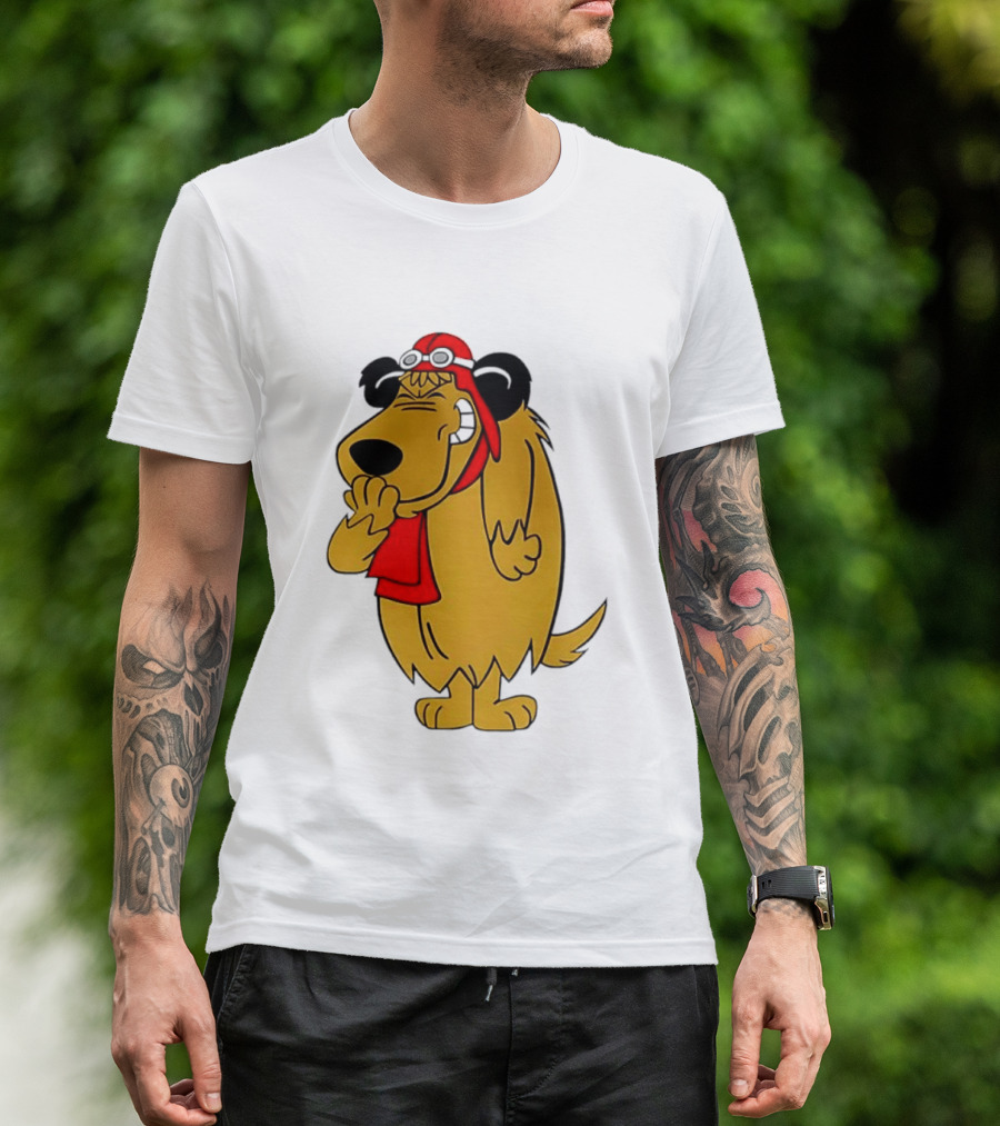 Muttley Dog Wacky Races Cartoon T-Shirt