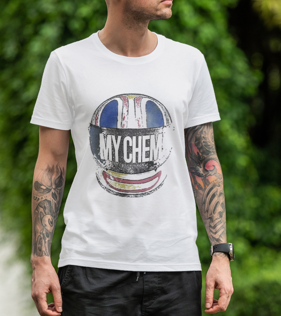 My Chemical Romance Kobra Kid Helmet T-Shirt