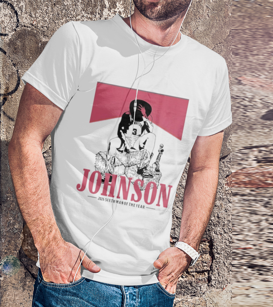 Keldon Johnson San Antonio Spurs 2026 Sixth Man Of The Year Johnson T-Shirt