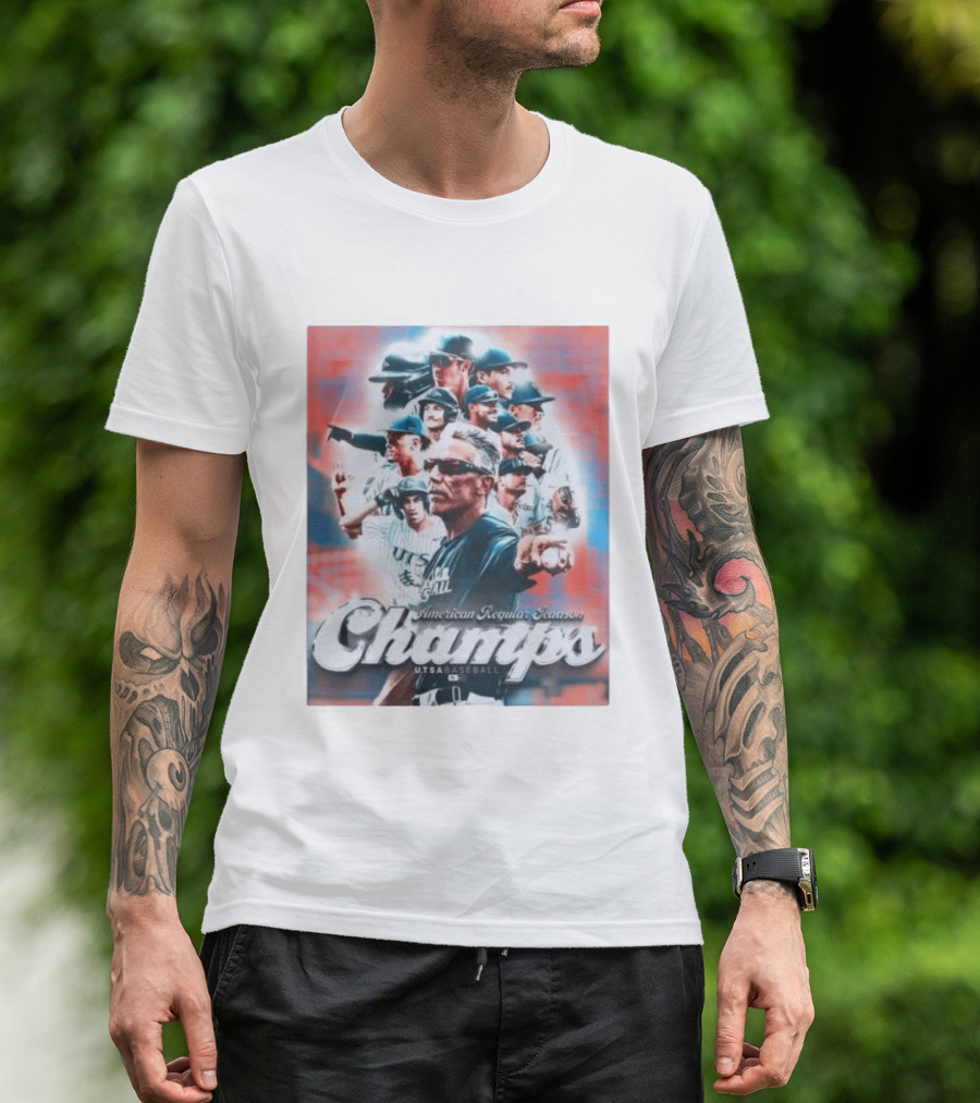 UTSA Baseball 2026 American Regular Season Champs Celebration T-Shirt