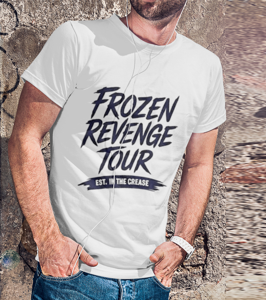 Frozen Revenge Tour Buffalo Sabres Est. In The Crease T-Shirt