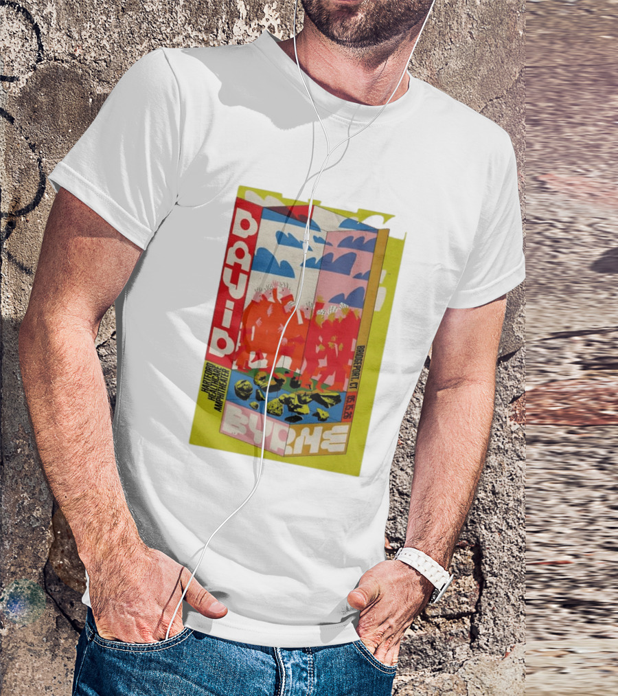 David Byrne Hartford Healthcare Amphitheater Bridgeport CT May 15 2026 Tour T-Shirt