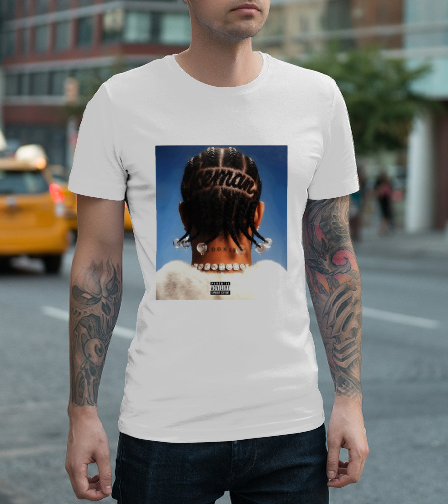 Drake Iceman Adonis Parental Advisory Explicit Content T-Shirt