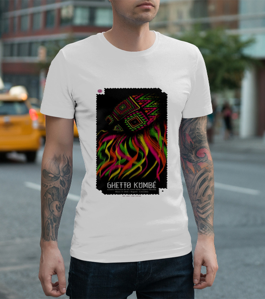 Ghetto Kumbé Centro Nacional De Las Artes Delia Zapata Olivella Bogotá Colombia Mayo 15 2026 T-Shirt