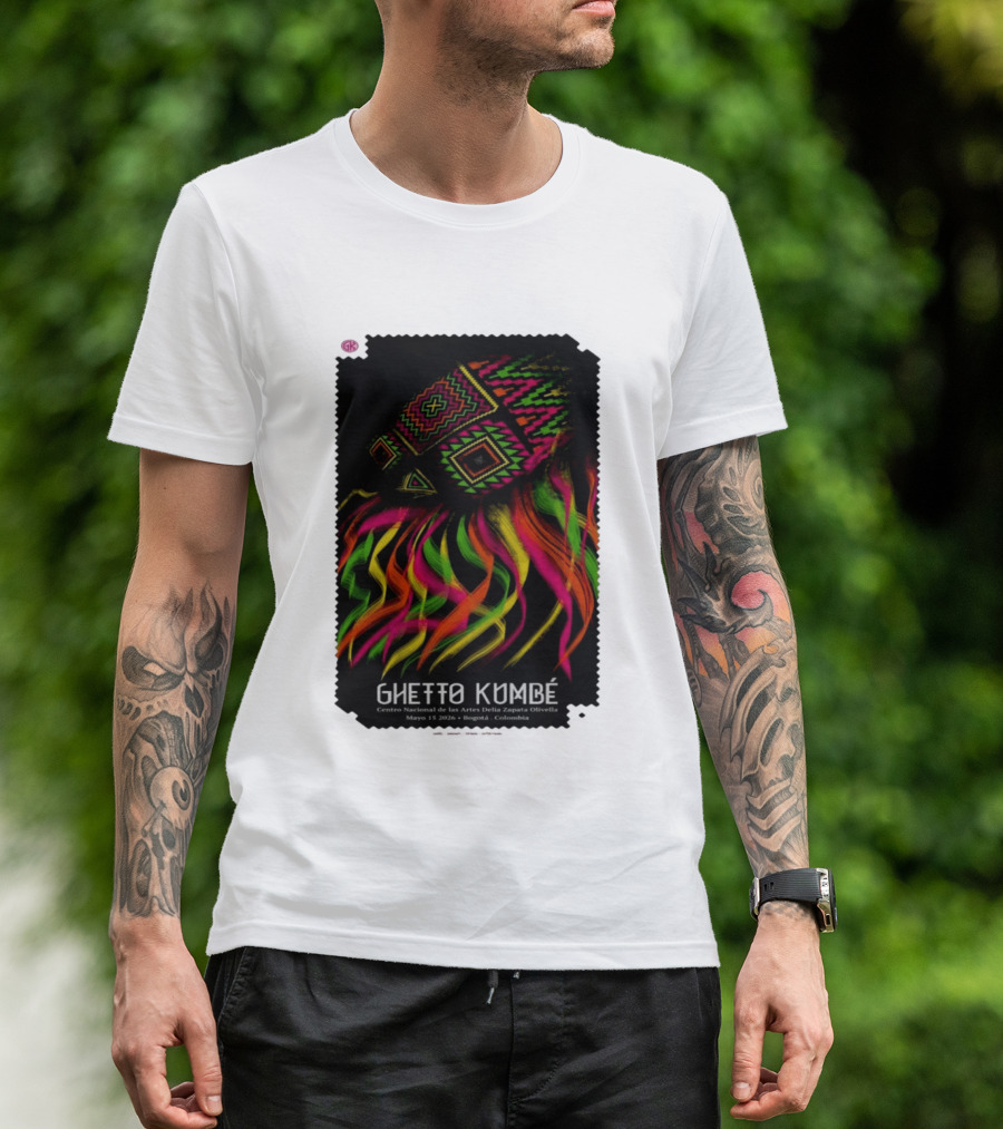 Ghetto Kumbé Centro Nacional De Las Artes Delia Zapata Olivella Bogotá Colombia Mayo 15 2026 T-Shirt