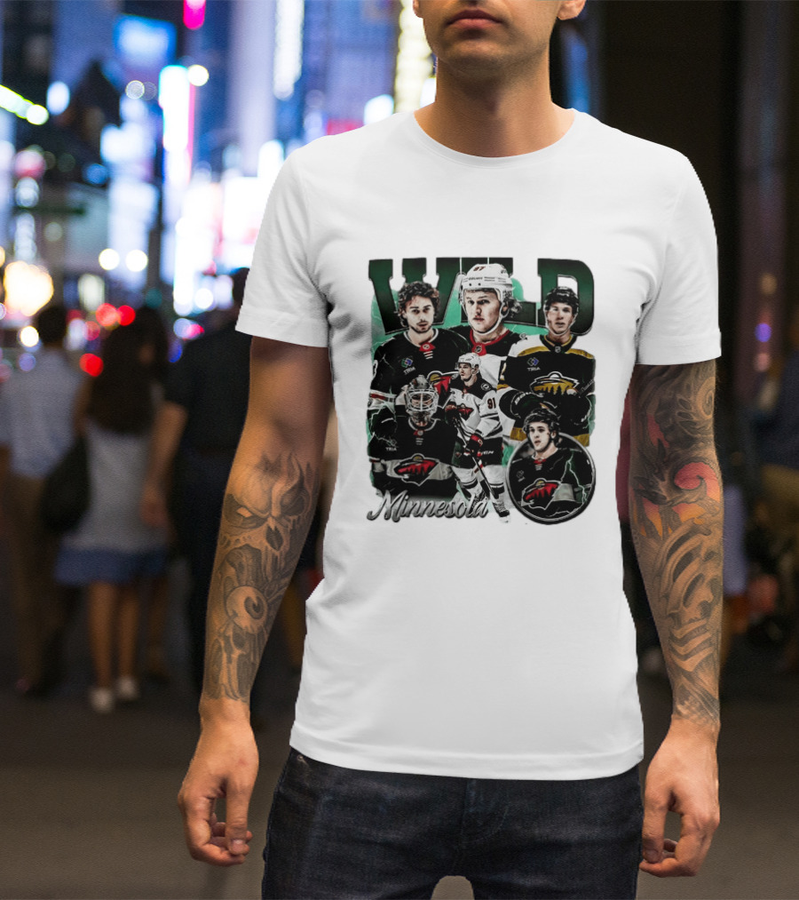 Minnesota Wild Hockey Team Players T-Shirt