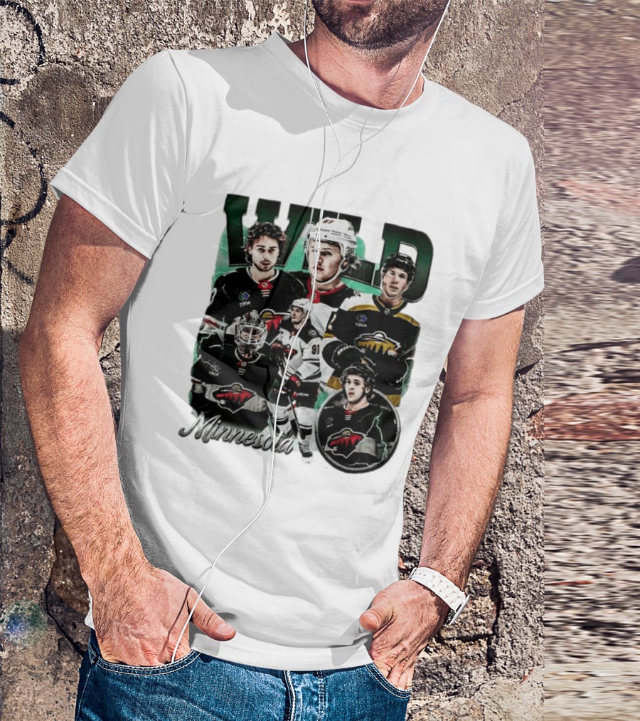 Minnesota Wild Hockey Team Players T-Shirt