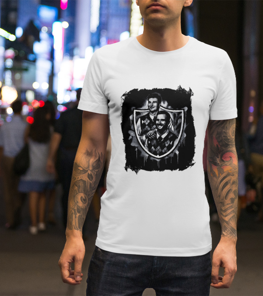 Step Quarterbacks Kirk Cousins Fernando Mendoza Step Brothers Las Vegas Raiders T-Shirt