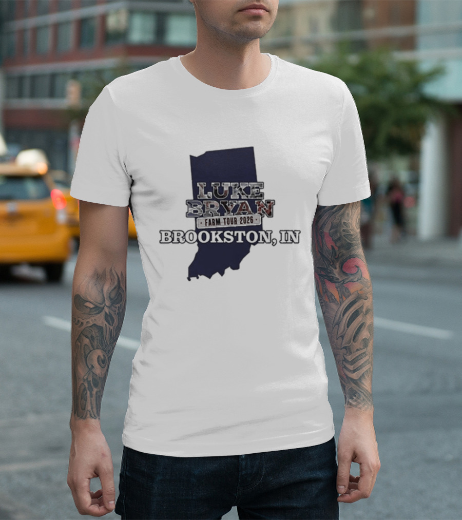 Luke Bryan September 19 2026 Brookston Indiana Event T-Shirt