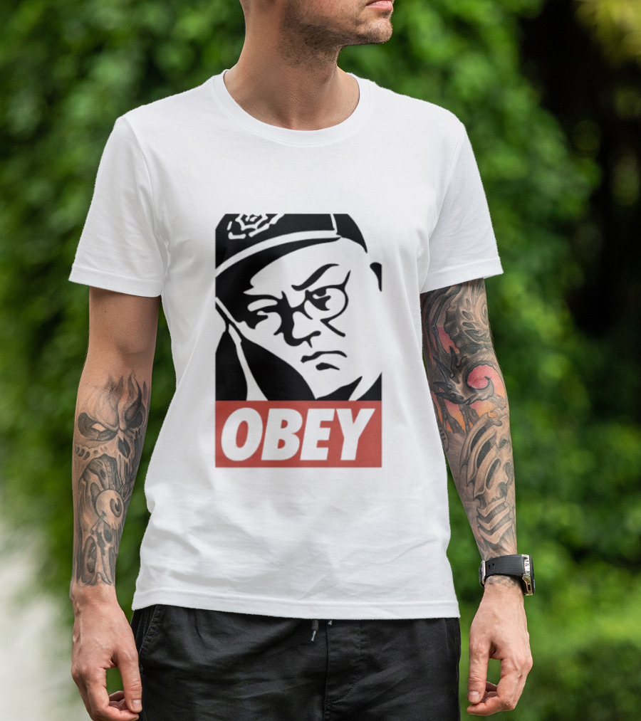 Obey Giant Face Shepard Fairey Street T-Shirt