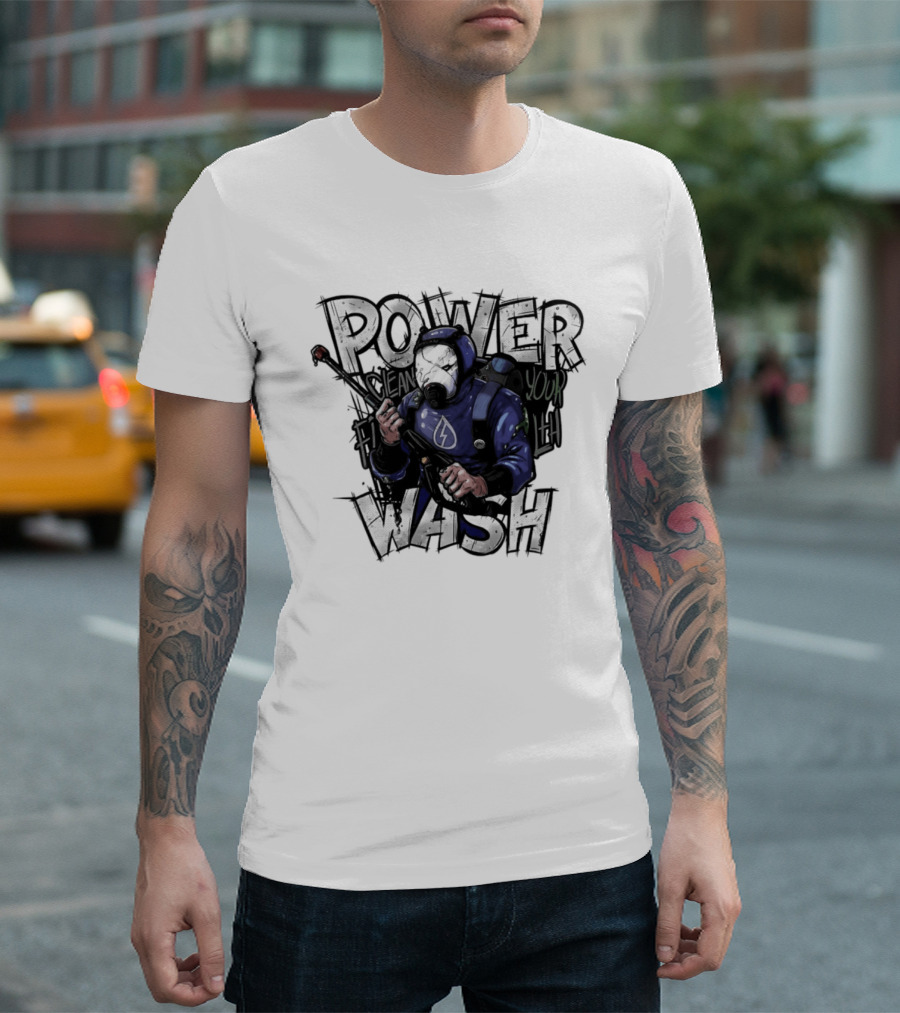 PowerWash Simulator Clean Your Fith T-Shirt