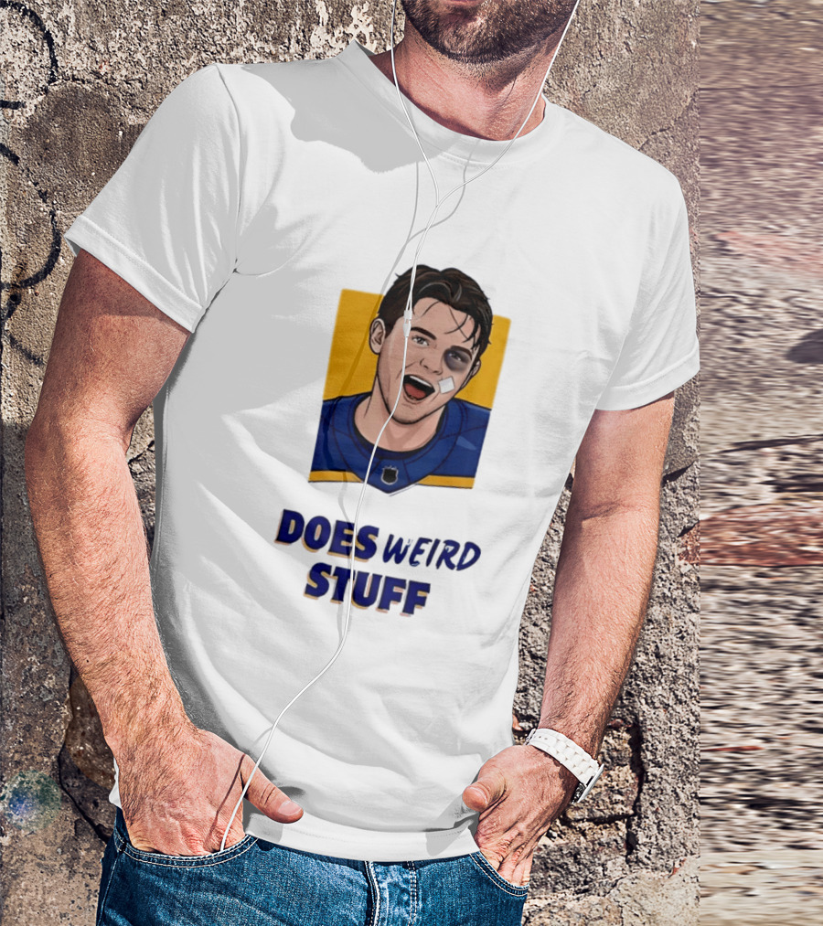 Buffalo Sabres Zach Benson Does Weird Stuff T-Shirt