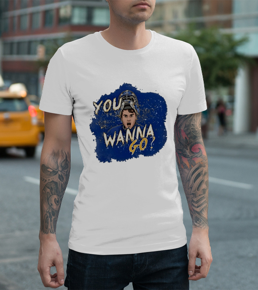 Zach Benson You Wanna Go Buffalo Sabres Hockey T-Shirt