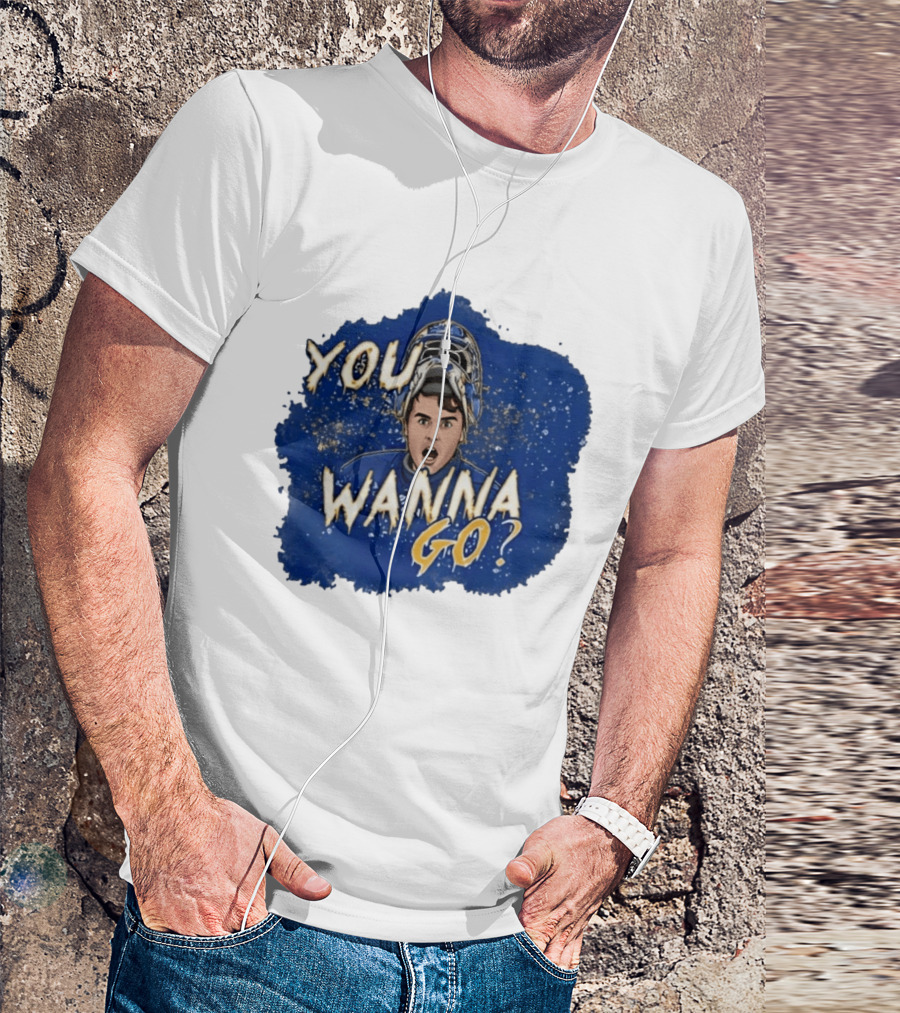 Zach Benson You Wanna Go Buffalo Sabres Hockey T-Shirt