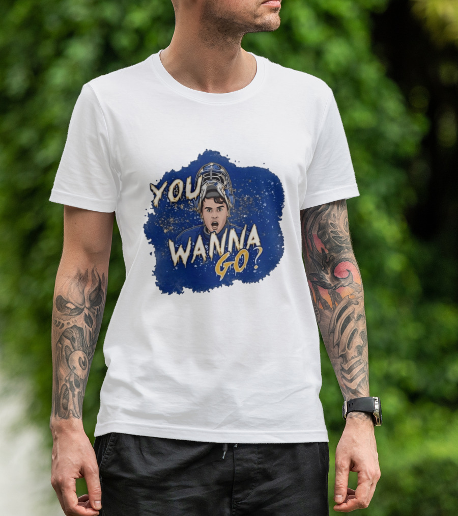 Zach Benson You Wanna Go Buffalo Sabres Hockey T-Shirt