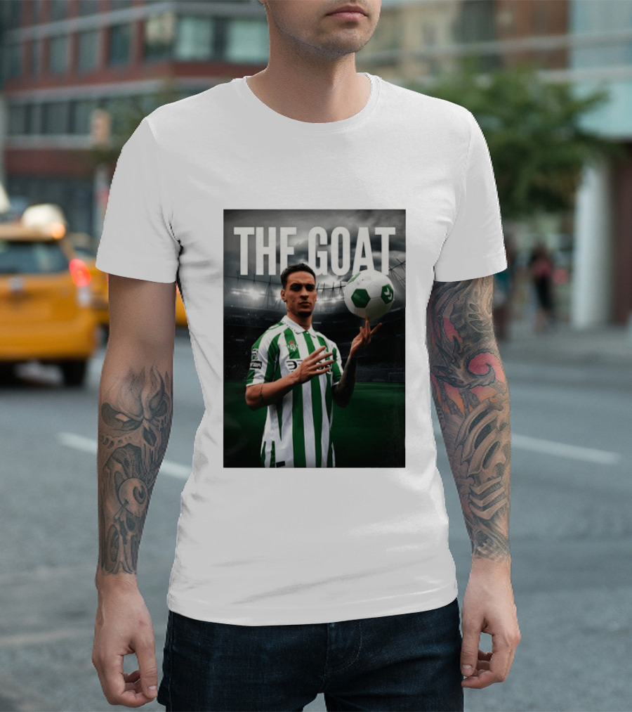 Antony Real Betis FC The Goat Soccer 2026 T-Shirt