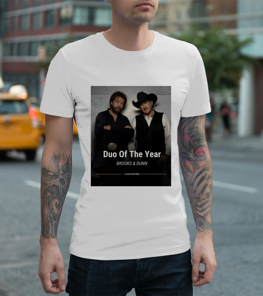 Brooks & Dunn Duo Of The Year Classic Country Vibes T-Shirt
