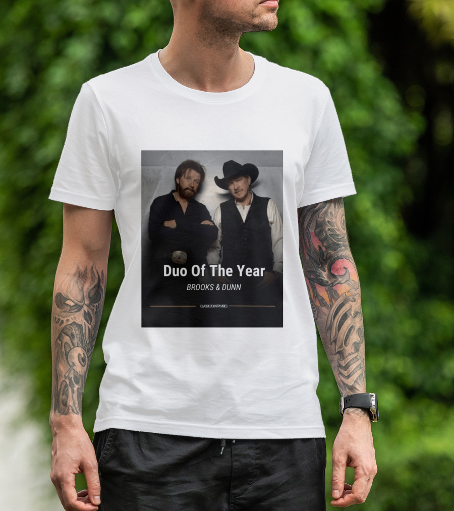 Brooks & Dunn Duo Of The Year Classic Country Vibes T-Shirt