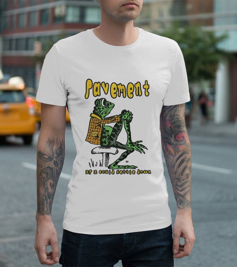 Pavement If I Could Settle Down Frog T-Shirt