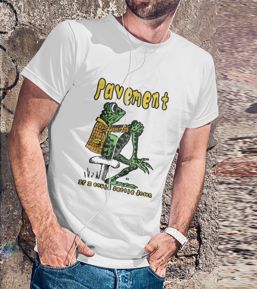 Pavement If I Could Settle Down Frog T-Shirt