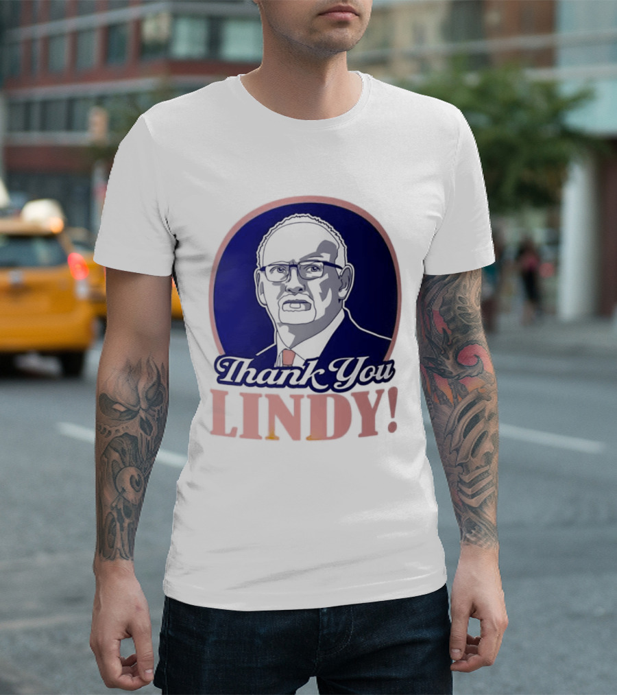 Thank You Lindy Ruff New Jersey Devils NHL Coach Appreciation T-Shirt