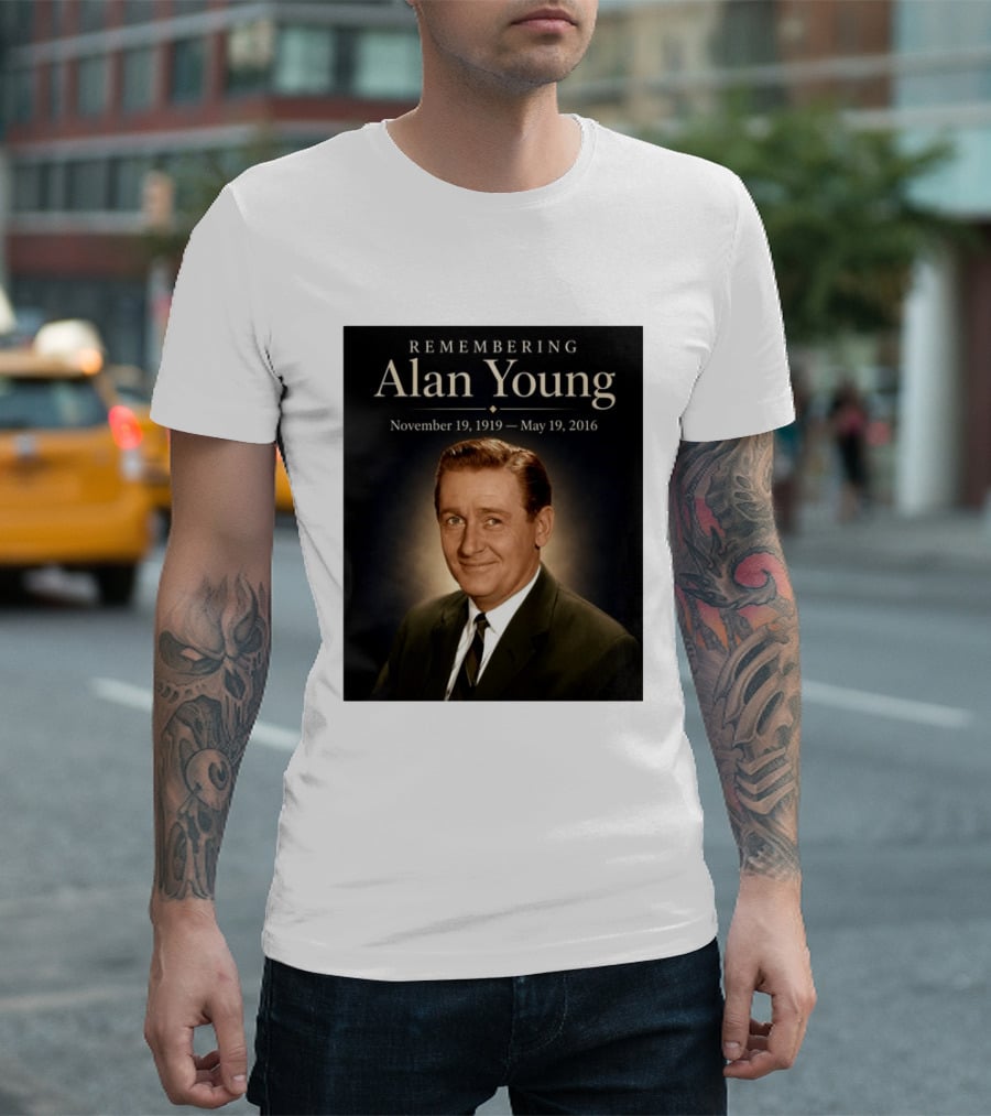 Remembering Alan Young November 19 1919 May 19 2016 T-Shirt