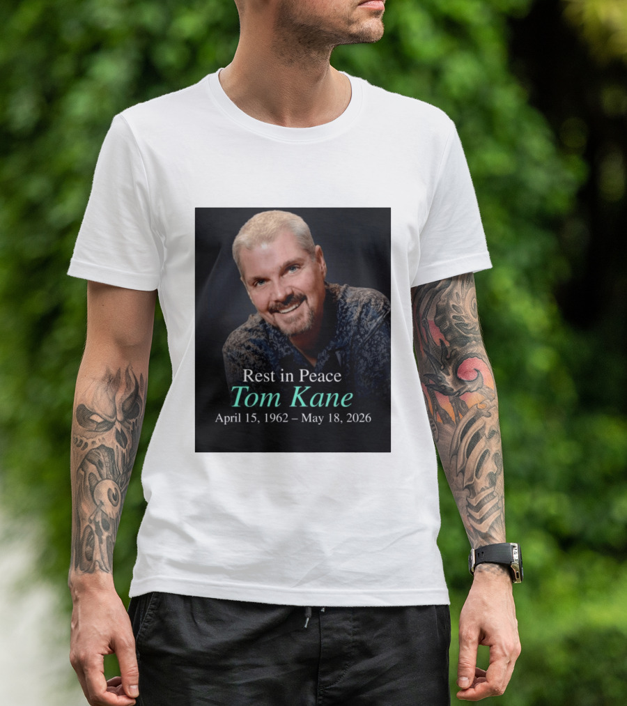 Rest In Peace Tom Kane April 15 1962 May 18 2026 American Voice Actor T-Shirt
