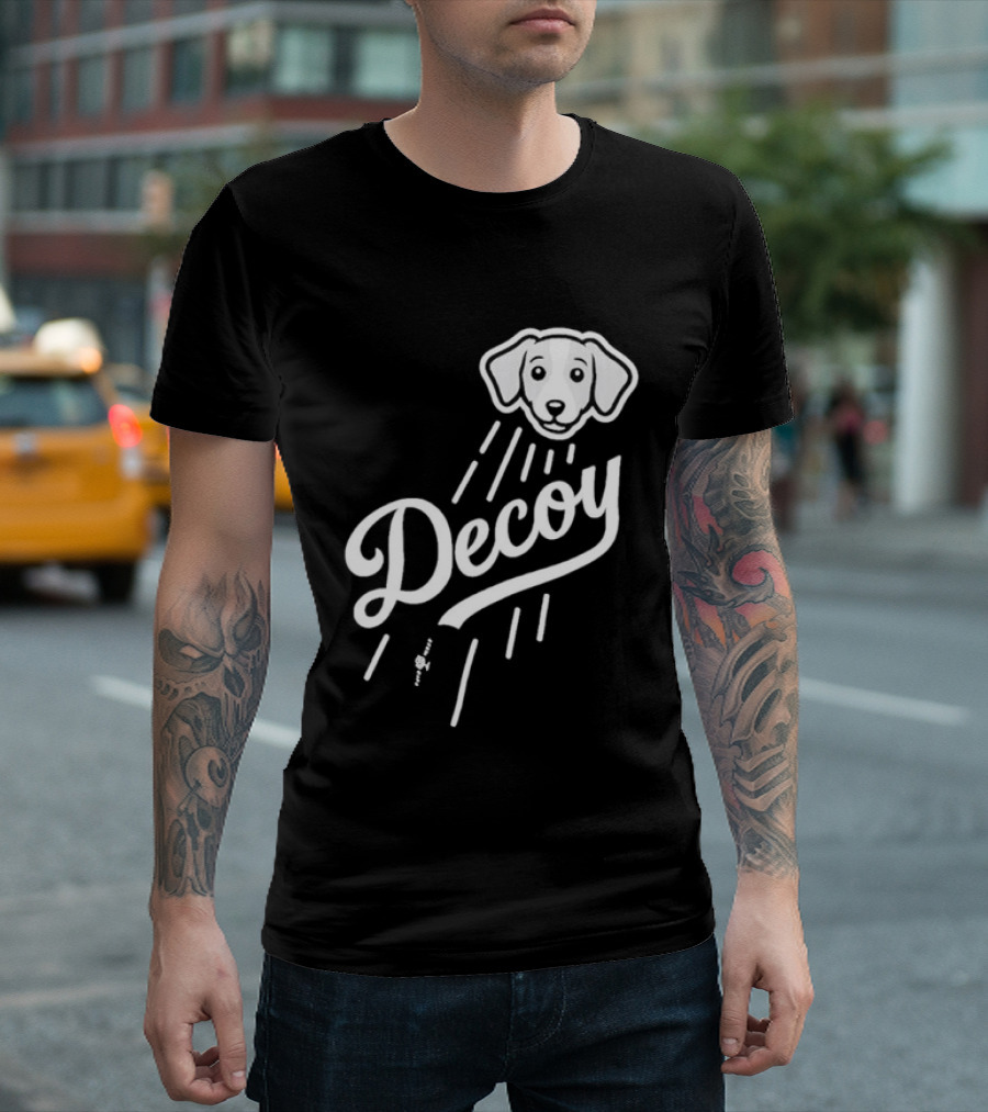 Decoy Shohei Ohtani Los Angeles Dodgers Dog T-Shirt
