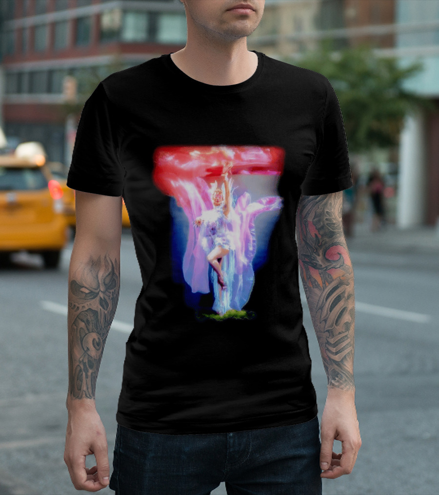 Diwata Ng Karagatan Let Them Eat Cape Enchanted Ocean Goddess Floating Fantasy T-Shirt