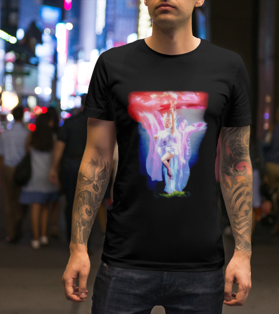 Diwata Ng Karagatan Let Them Eat Cape Enchanted Ocean Goddess Floating Fantasy T-Shirt