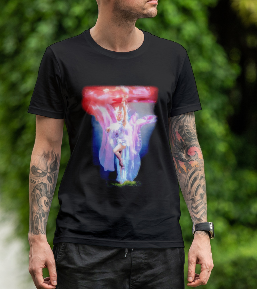 Diwata Ng Karagatan Let Them Eat Cape Enchanted Ocean Goddess Floating Fantasy T-Shirt
