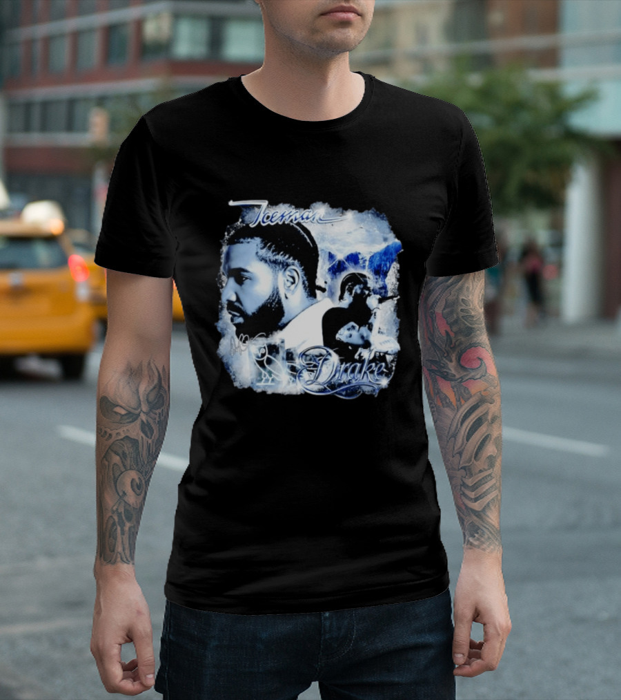 Drake Iceman 2026 Big Face Bootleg T-Shirt
