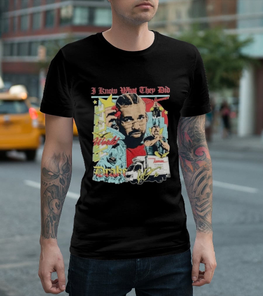I Know What They Did Drake Freeze The World Iceman 2026 T-Shirt
