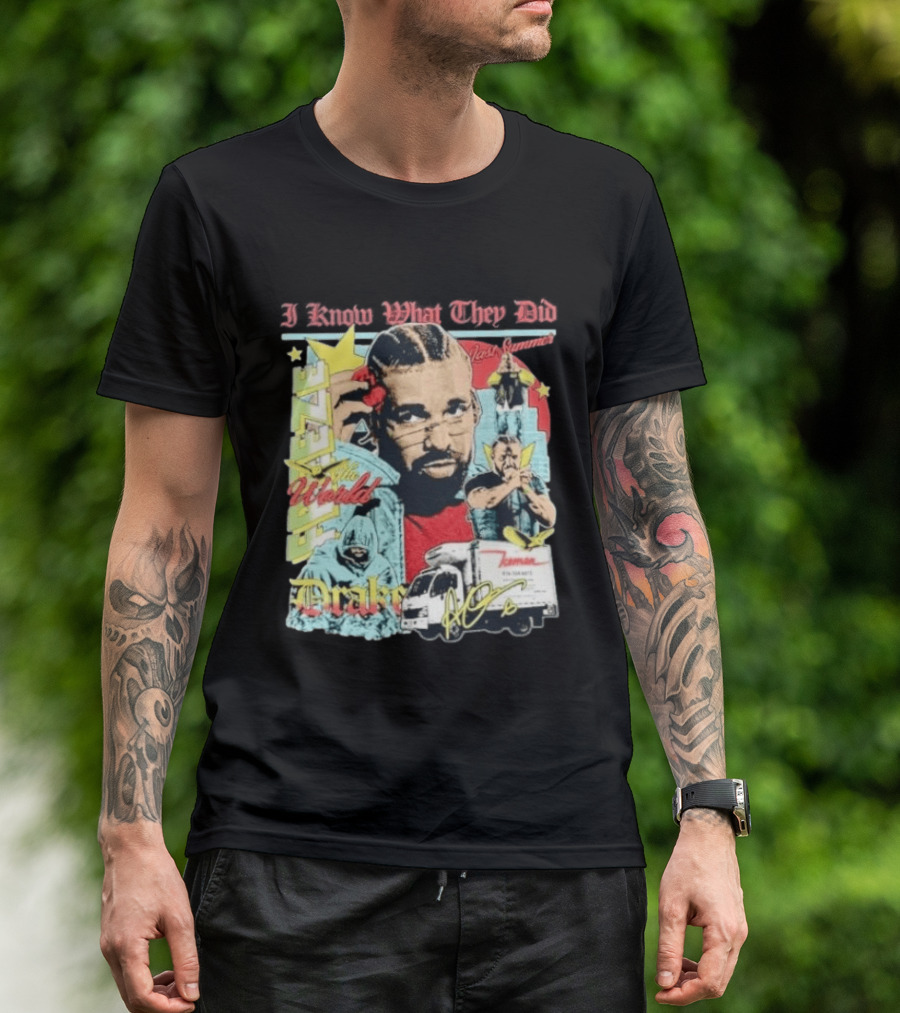 I Know What They Did Drake Freeze The World Iceman 2026 T-Shirt