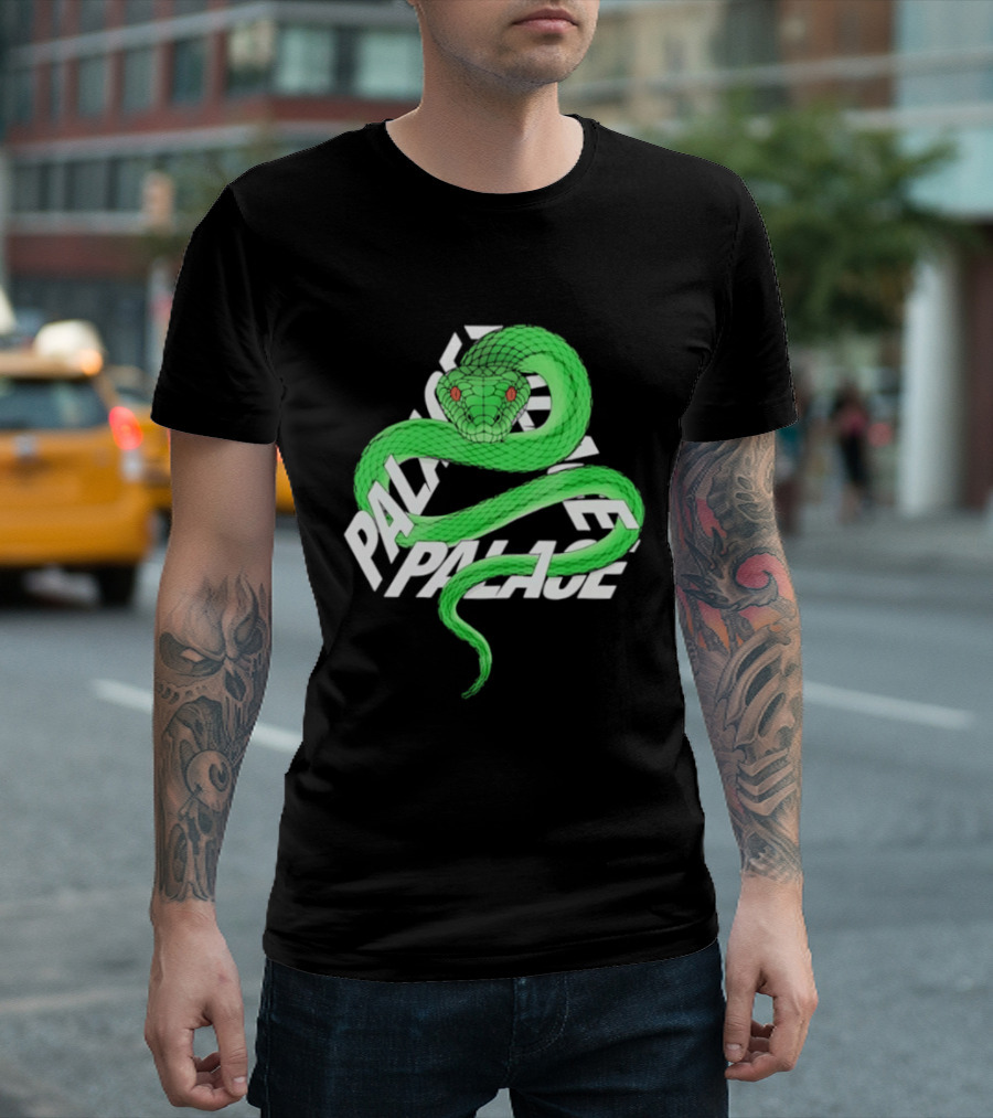 Palace Tri Ferg Green Snake T-Shirt