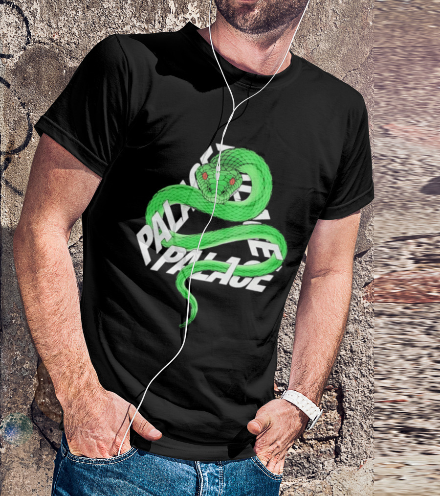 Palace Tri Ferg Green Snake T-Shirt
