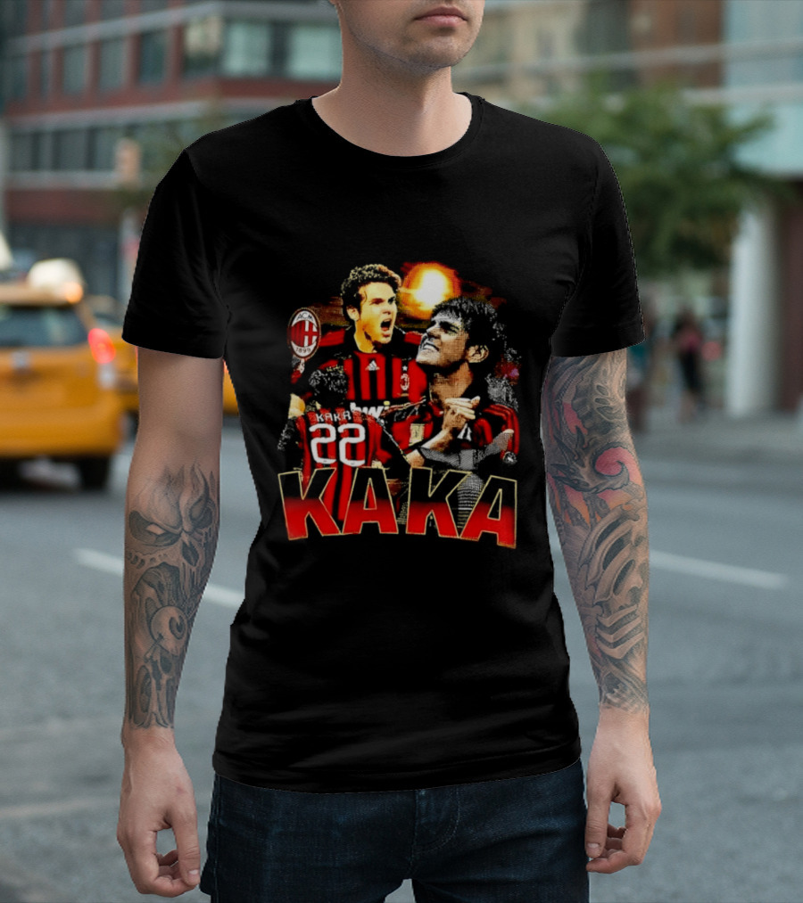 Kaká 22 AC Milan Soccer Icon Celebration 1899 T-Shirt