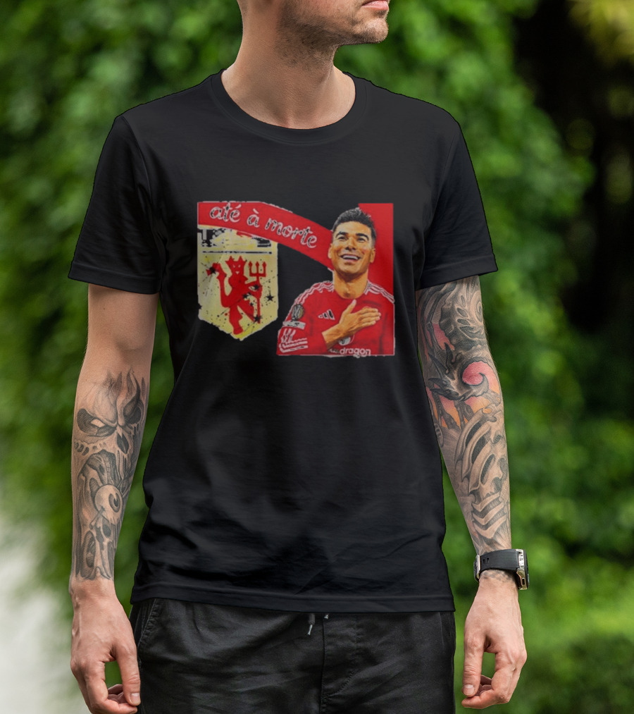 Manchester United Até à Morte Casemiro T-Shirt