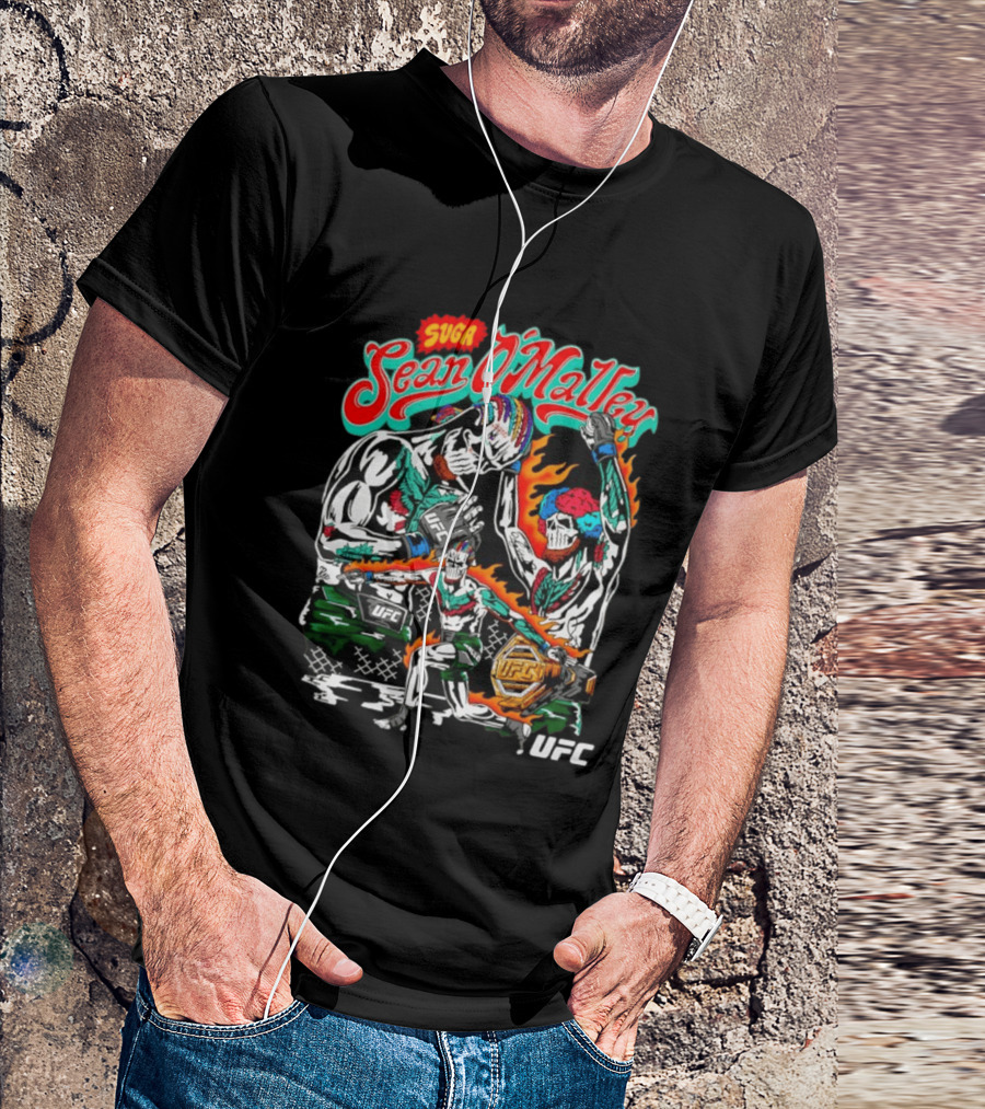 Suga Sean O'Malley UFC Warren Lotas Collaboration T-Shirt