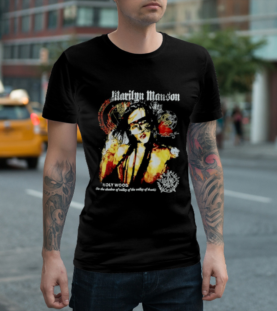 Marilyn Manson Holy Wood The Valley Of Death Album T-Shirt