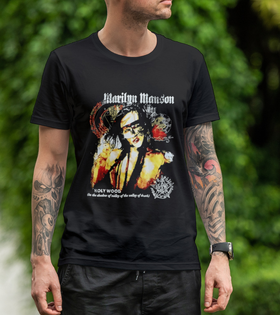 Marilyn Manson Holy Wood The Valley Of Death Album T-Shirt