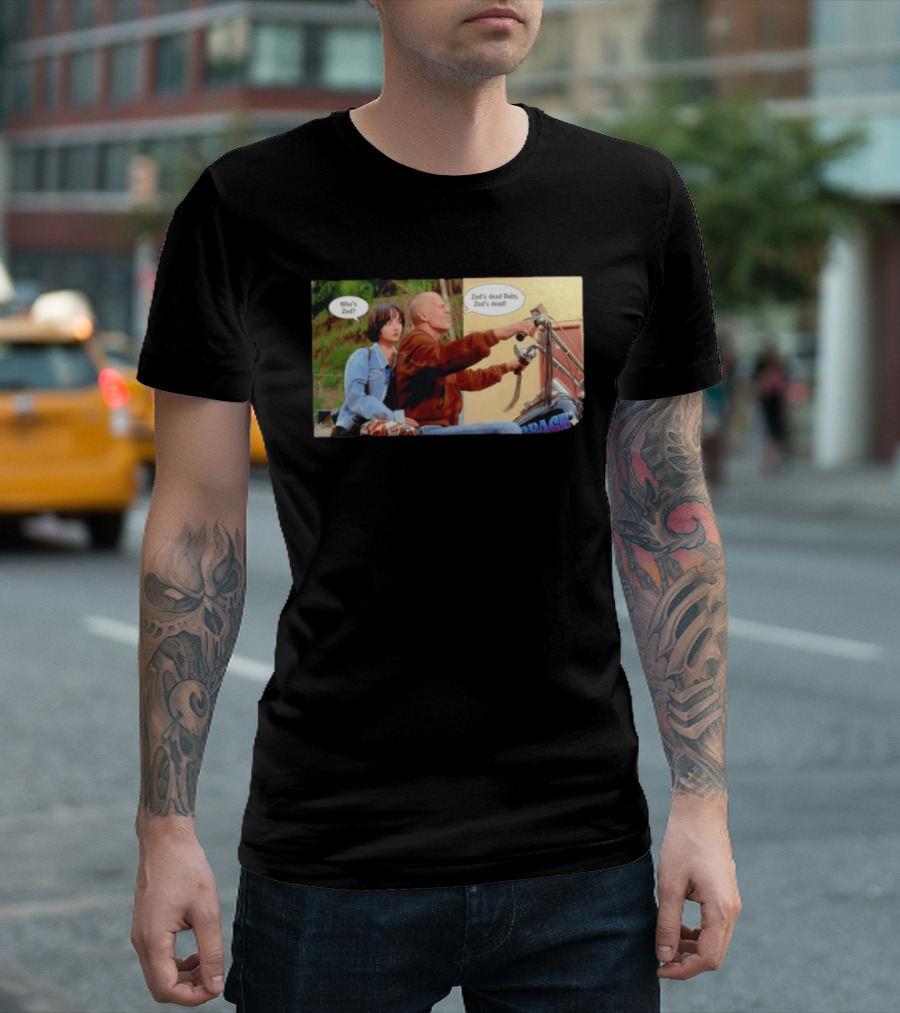 Butch Coolidge Zed's Dead Baby Motorcycle Scene T-Shirt