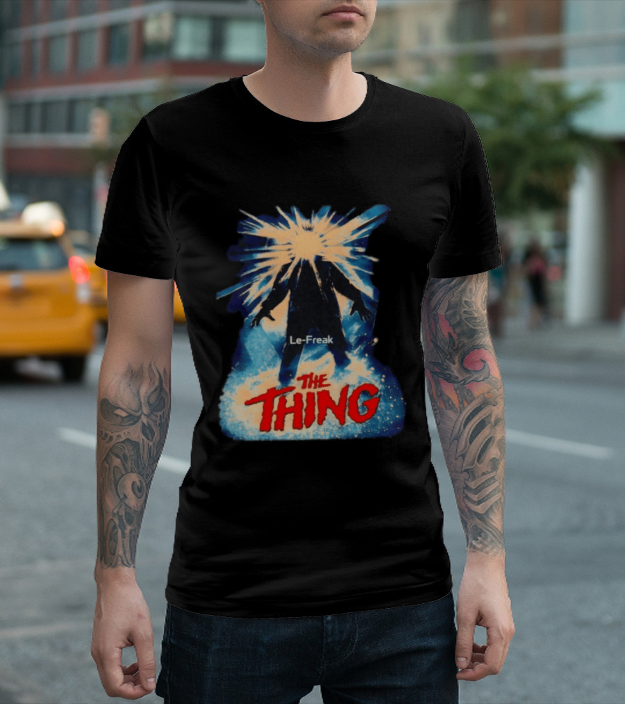 John Carpenter's The Thing Movie Le Freak Burst T-Shirt