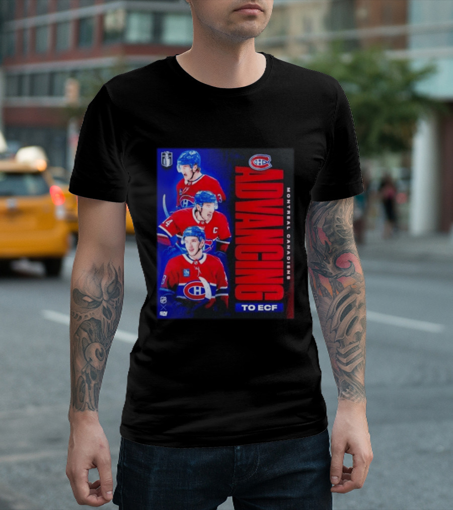 Montreal Canadiens Advancing To ECF 2026 T-Shirt