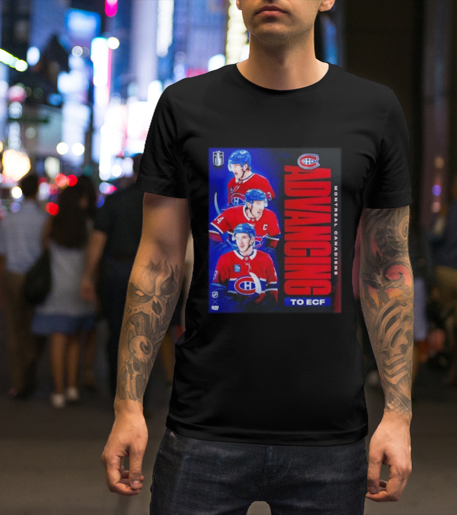 Montreal Canadiens Advancing To ECF 2026 T-Shirt