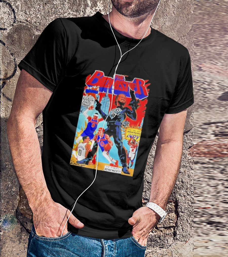 The Brunisher Jalen Brunson Knicks Comics Empire State Mocks Indiana T-Shirt