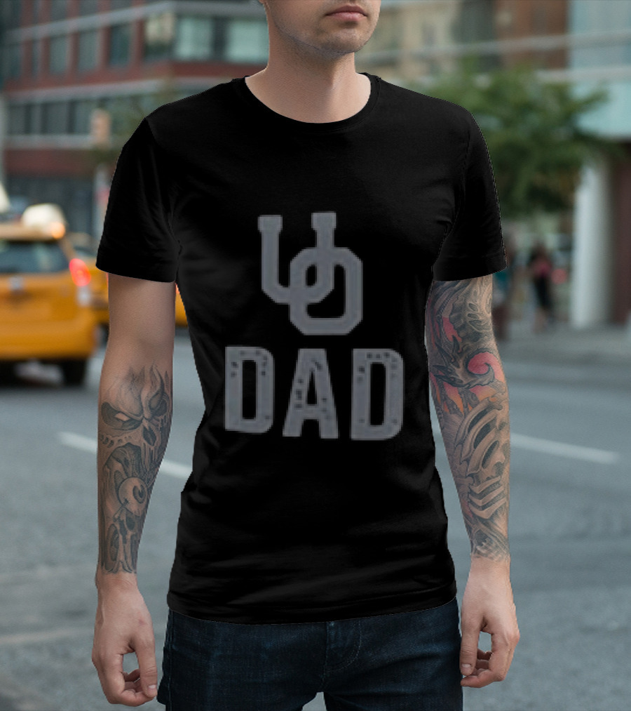 Oregon Ducks Football Dad 2026 Father's Day T-Shirt
