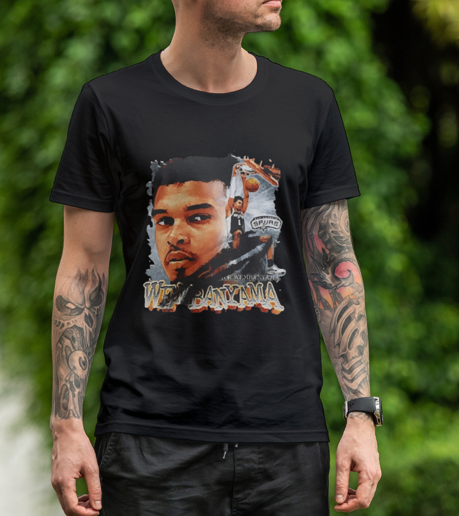 Victor Wembanyama San Antonio Spurs Basketball Spurs T-Shirt