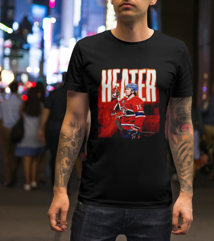 Alex Newhook Nick Suzuki Heater 2026 Hockey 15 T-Shirt