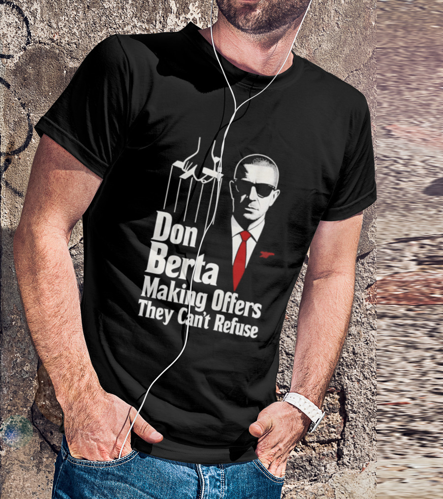 Don Berta Making Offers Arsenal Godfather 2026 T-Shirt